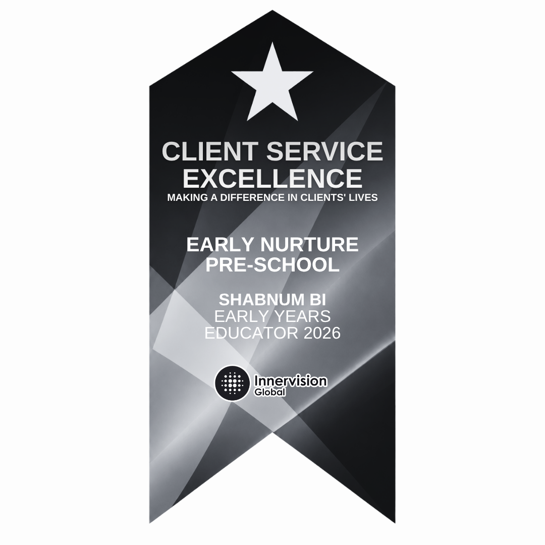 In the press 51 Early Nurture Pre School Client Service Award Logo v2 1