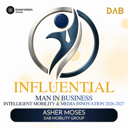 DAB Mobility - Influential Man Award Logo v1