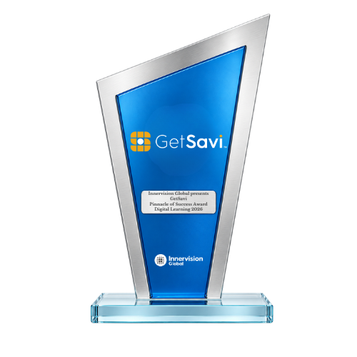 GetSavi - Pinnacle Award Digital Plaque