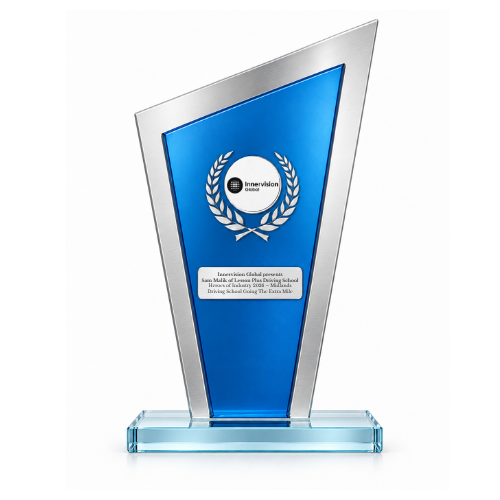 Lesson Plus Driving School - Heroes Digital Plaque